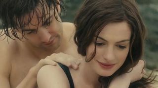 Anne Hathaway Jaw-Dropping and Swimsuit Scene for 'One Day'