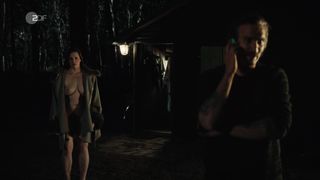 Anne Weinknecht Nude-Breasted, Totaly Nude, Shaven for TV series 'Kommissarin Heller'