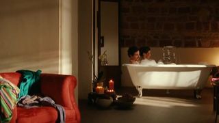 Giulia Michelini nude. Immaturi (2011) Bathtub Scene