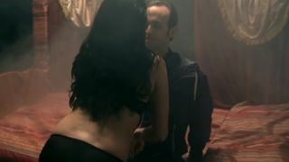 Ashley C. Williams nude, Stripped To The Waist, Cowgirl Hump Scene in 'Hallows’ Eve'