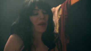 Ashley C. Williams nude, Stripped To The Waist, Cowgirl Hump Scene in 'Hallows’ Eve'