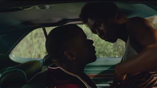 Jodie Turner-Smith - Goddess _ Slender (2019) Nude actress in a movie scene