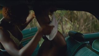 Jodie Turner-Smith - Goddess _ Slender (2019) Nude actress in a movie scene