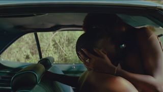 Jodie Turner-Smith - Goddess _ Slender (2019) Nude actress in a movie scene