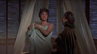 Gina Lollobrigida sexy - Solomon and Sheba (1959) Hot Retro Movie