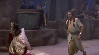 Gina Lollobrigida sexy - Solomon and Sheba (1959) Hot Retro Movie