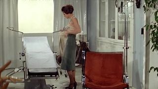Brigitte Fossey & Sylvie Matton naked fuck scene in old-school movie 'Calmos'