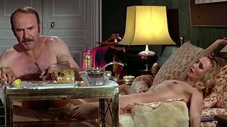 Brigitte Fossey & Sylvie Matton naked fuck scene in old-school movie 'Calmos'
