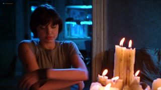 Angelina Jolie Nude-Breasted, Hedy Burress - Celeb Nude Sex Intercourse Scene for the vid 'Foxfire'