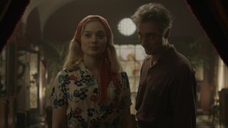 Amara Zaragoza, Bella Heathcote nude, Public Naked, Orgy Scene in 'Unusual Angel'