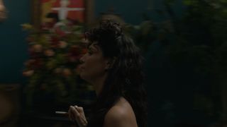 Amara Zaragoza, Bella Heathcote nude, Public Naked, Orgy Scene in 'Unusual Angel'