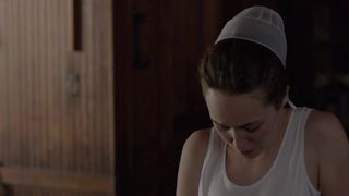 Alycia Debnam-Carey Stripped To The Waist, Side Bosoms, Fabulous Nun in video'The Satan's Mitt'