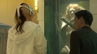 Alexandra Gordon Nude, Without Bra, Underwater in TV demonstrate 'Hemlock Grove'