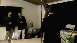 Angela Featherstone Naked Strip Video, Public Nude in 'Underneath the Dark'