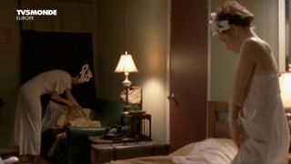 Adelaide Leroux Naked, Braless and Undergarments Episode in 'Ciggies et bas nylon'