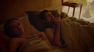 Elisabeth Moss nude - The Square (2017) Cowgirl Sex