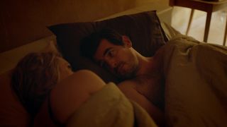 Elisabeth Moss nude - The Square (2017) Cowgirl Sex