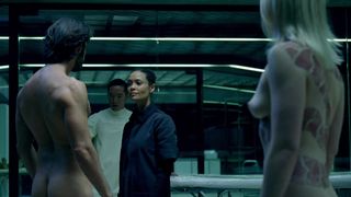 Ingrid Bolso Berdal - Westworld s01e10 (2016) Censored nude movie