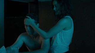Taylor Schilling - The Titan (2018) Super Hot nude scenes