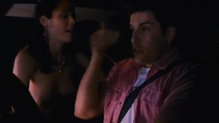 Ali Cobrin naked, Sans Bra, Car in 'Yankee Reunion'