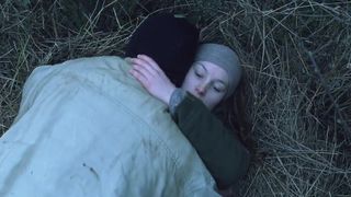 Adélaïde Leroux hot dressed sex scene in the movie 'Flandres'