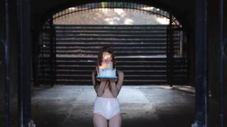 Andrea Margaret Nude - Sans Bra, Food Fuck, Nude Art Solo Movie