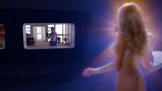 Anna Sophia Berglund Naked, Bra-Less, Large Titties, Ash-Blonde for 'Space Station 76'