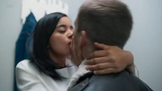 Dressing room sex. Paulina Gaitan nude - Diablo Guardian s01e02 (2018)