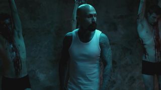 Forced Scene with Beth Humphreys, Sara Fabel, Tiffany DeMarco nude. The movie "Anarchy Salon" (2015)