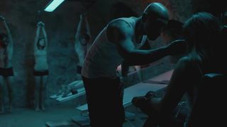 Forced Scene with Beth Humphreys, Sara Fabel, Tiffany DeMarco nude. The movie "Anarchy Salon" (2015)