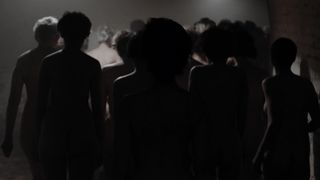 Michalina Olszanska, & other actresses - Sobibor (2018) Nude actress in a movie episode