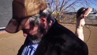 Julia Rose Morgan nude - Hitman Freak (2016) Old man and Young naked girl scene