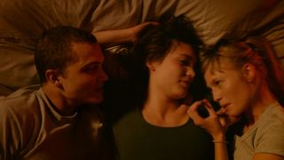 Aomi Muyock naked, Klara Kristin nude - LOVE (2015) (EXPLICIT THREESOME SCENE)