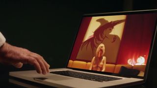 Caterina Shulha - L'uomo del labirinto (2019) Censored nude episode