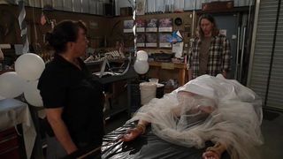 Dawn Vaughn nude - Betrothed (2016) Sleeping taboo movie scene