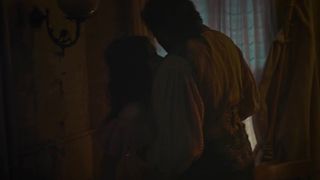 Eve Hewson - The Luminaries s01 (2020) celeb nude-breasted scenes