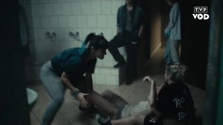 Forced, bullying movie scenes. Zofia Domalik, Malwina Laska nude - Wszystko dla mojej matki (2019)