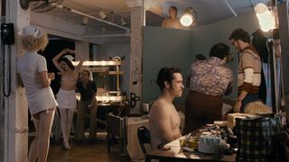 Emily Meade, Maggie Gyllenhaal - The Deuce s01e06 (2017) Nude actress in a video episode