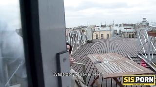 Nymph attracts stringent stepbrother not in vain because stunner