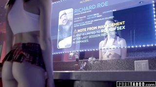 UNSPOILED TABOO Emily Willis Accepts Customer For Tough Romp