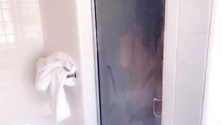 Caught Spying on Step Sista in Bathroom - JOI with Countdown