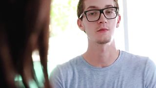 FamilyStrokes - Insatiable Step Sister Welcomes her Giant Step-Brother