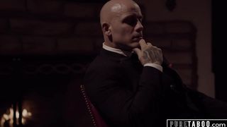 PURE TABOO Assistant Jill Kassidy Submits to Slappings from Chief