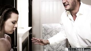 PURE TABOO Homeless Nubile Cherry gets Unwanted Internal Ejaculation