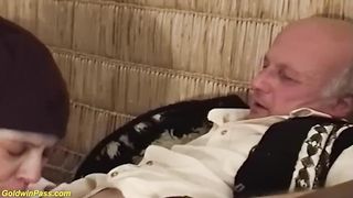 grannie gets crazy played and pulverized