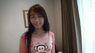 She was not angry, but going to wash internal ejaculation right away.