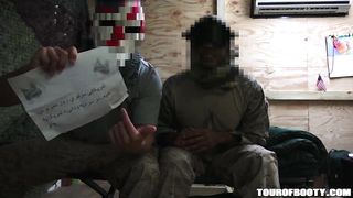 TOUROFBOOTY - We Found Some Nymphs To Keep Us Company While Overseas In A War Zone