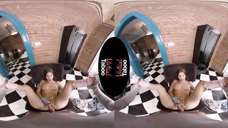 VIRTUAL TABOO - Step-Sister Rollerbladed All Over Step-Brother's Sausage