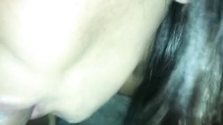 Lil' Stepsister helps stepbrother jizm gargles his soul out