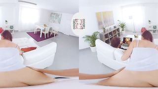 VIRTUAL TABOO - Youthful Sista Aruna Luvs Ample Spunk-Pump In Front of  Daddy